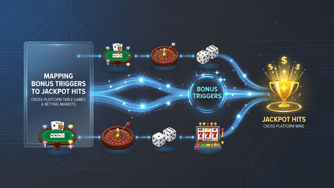 Mapping Bonus Triggers to Jackpot Hits in Cross-Platform Table Games and Betting Markets